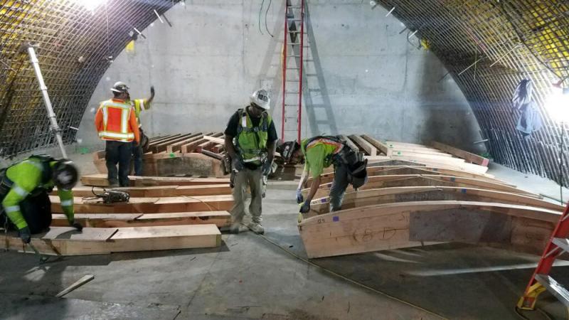 San Francisco Subway Tunnel Image #124